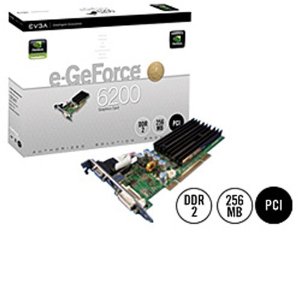 EVGA GeForce 6200 AGP Video Card - Click Image to Close